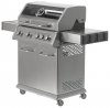 GRILL GAZOWY 4+1 STAL NIERDZEWNA 14,2KW, Z SZYBĄ YATO YG-20003